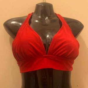 Tommy Hilfiger Red Bikini Top